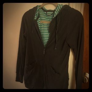 Anthropologie Saturday/Sunday Loungewear Zip-Up